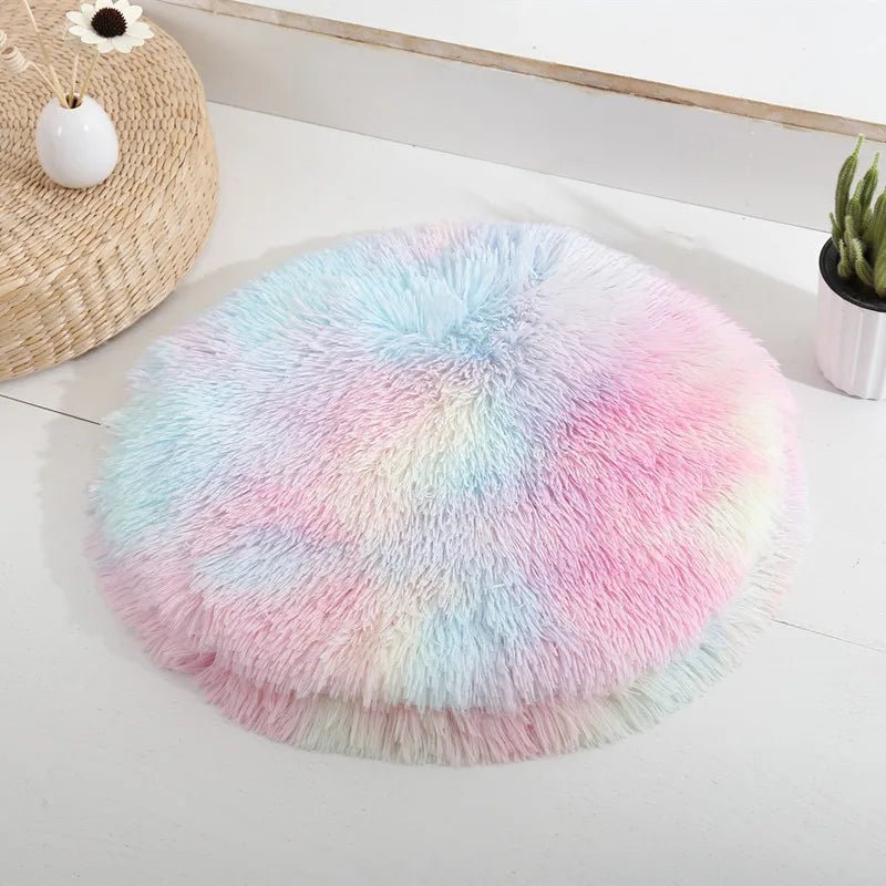 Lit Chat - SoftPlushCatBedMat™ - Arc - en - ciel - Mon chat cute